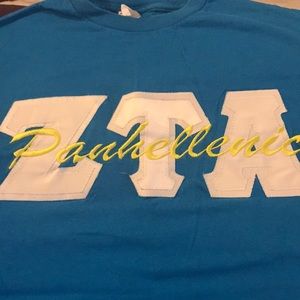ZTA letter shirt